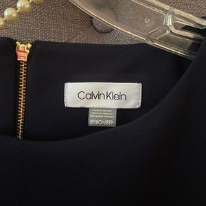 Calvin Klein Navy Blue Dress